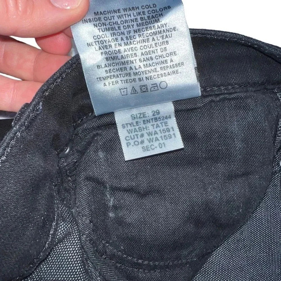 Joes Jeans Cigarette Fit in Dark Tate Wash Short Length Size 29 Rise 8” - Picture 12 of 14